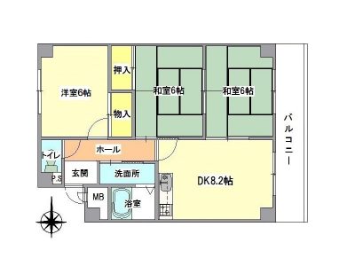 3DK間取です(間取)