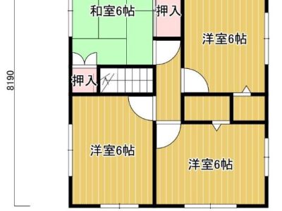 全居室２面採光で明るく通風も◎(間取)